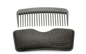 Model No. 10 Carbon Fiber + Horween Black Leather Sheath