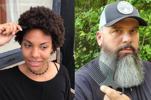 Model 7 Carbon Fiber + Black Horween Leather Sheath