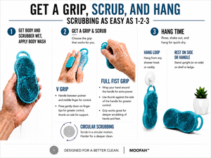 MOOFAH™ Body Scrubber