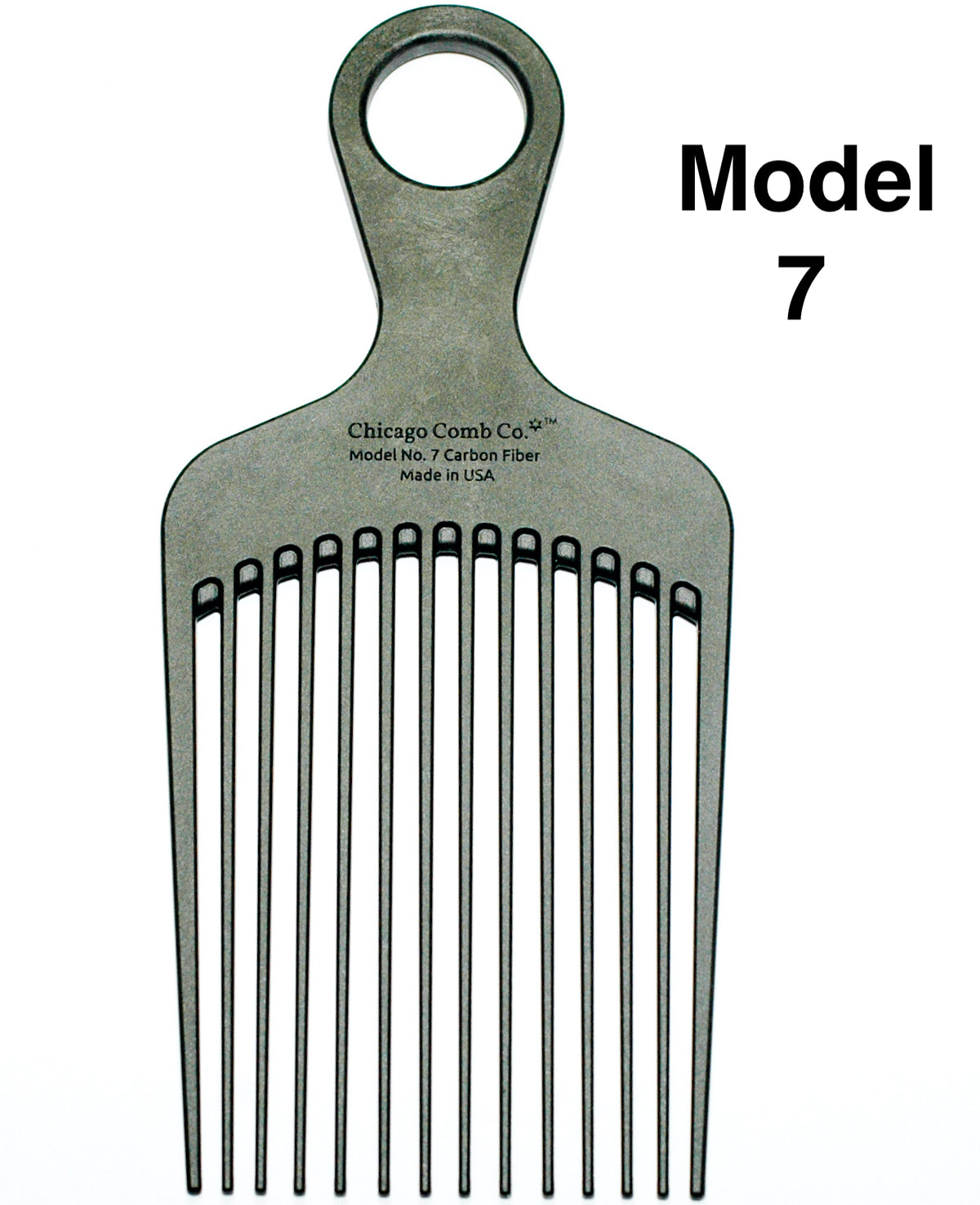 Carbon Fiber Combs - Choose any Five (5) - Chicago Comb