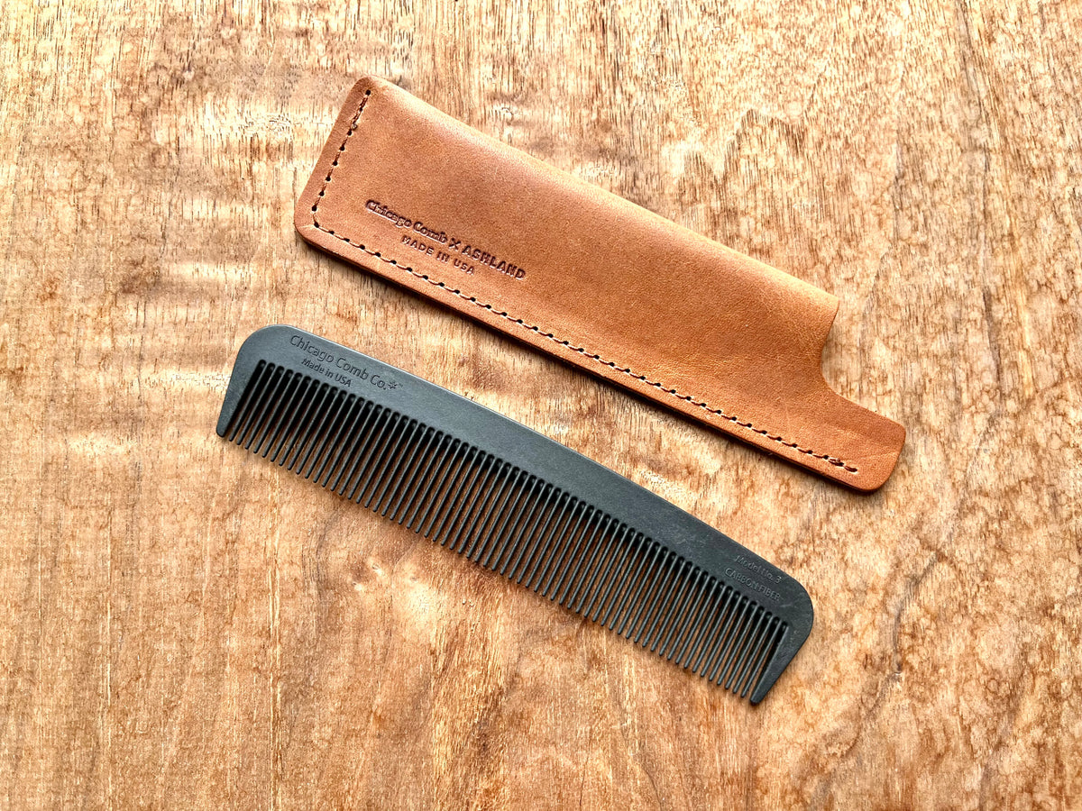 Model 3 Carbon Fiber + Horween Leather Sheath (4 Styles)