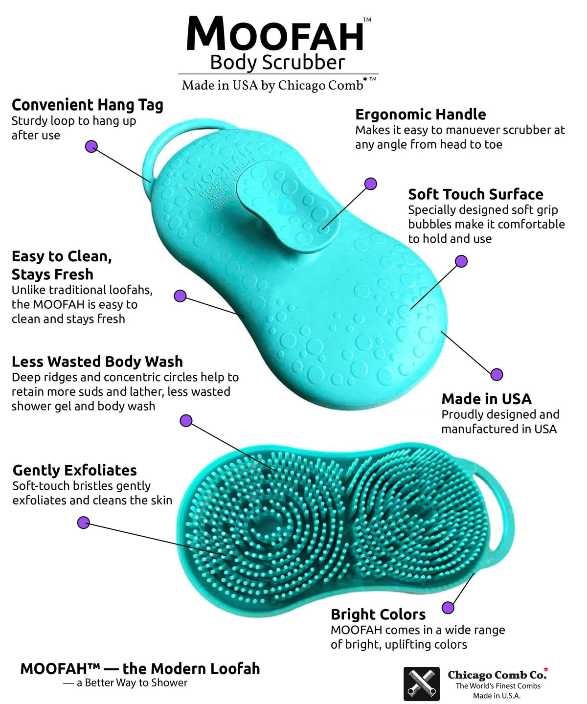 MOOFAH Body Scrubber