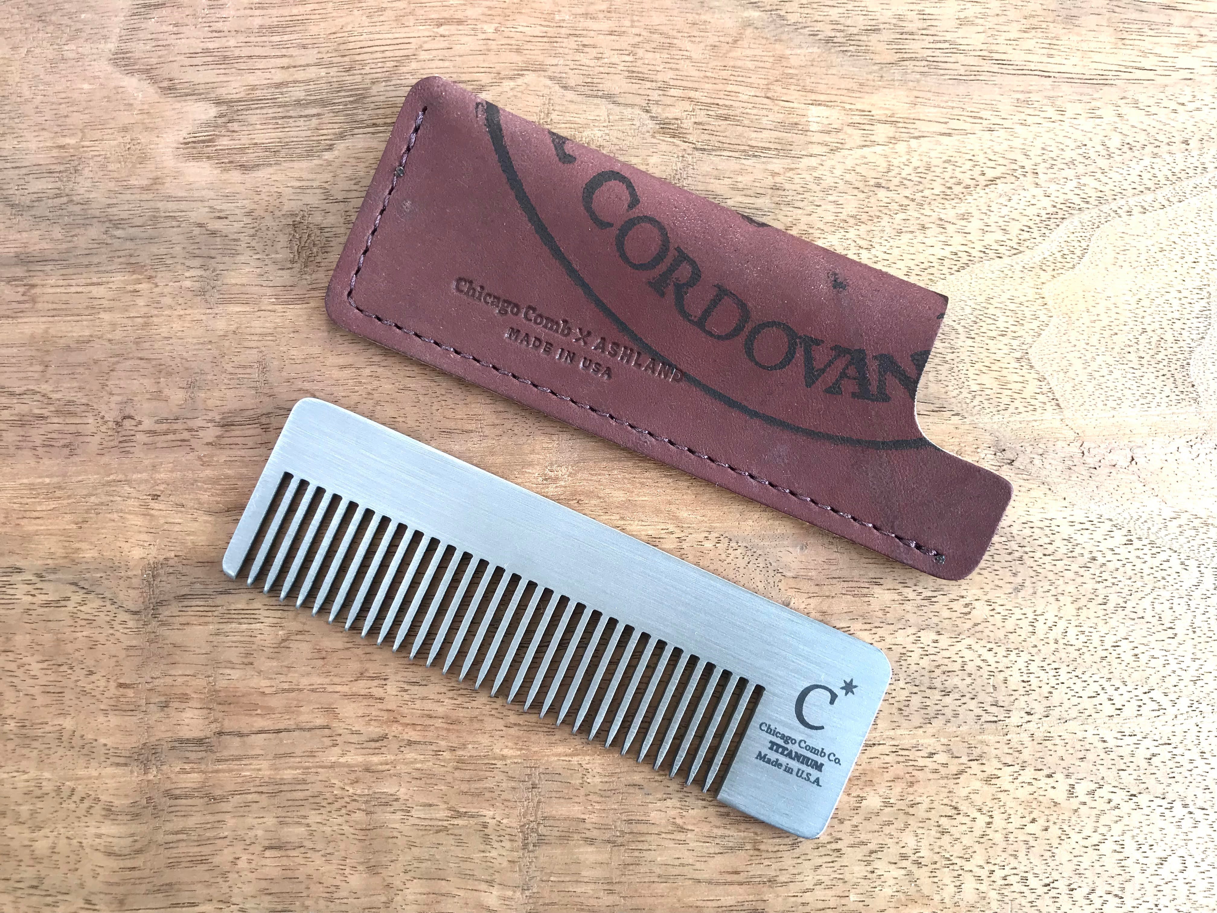 American Titanium Model No. 4 - Chicago Comb