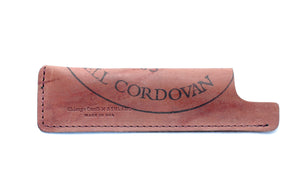 Sheath - Horween Reverse Shell Cordovan Color 8