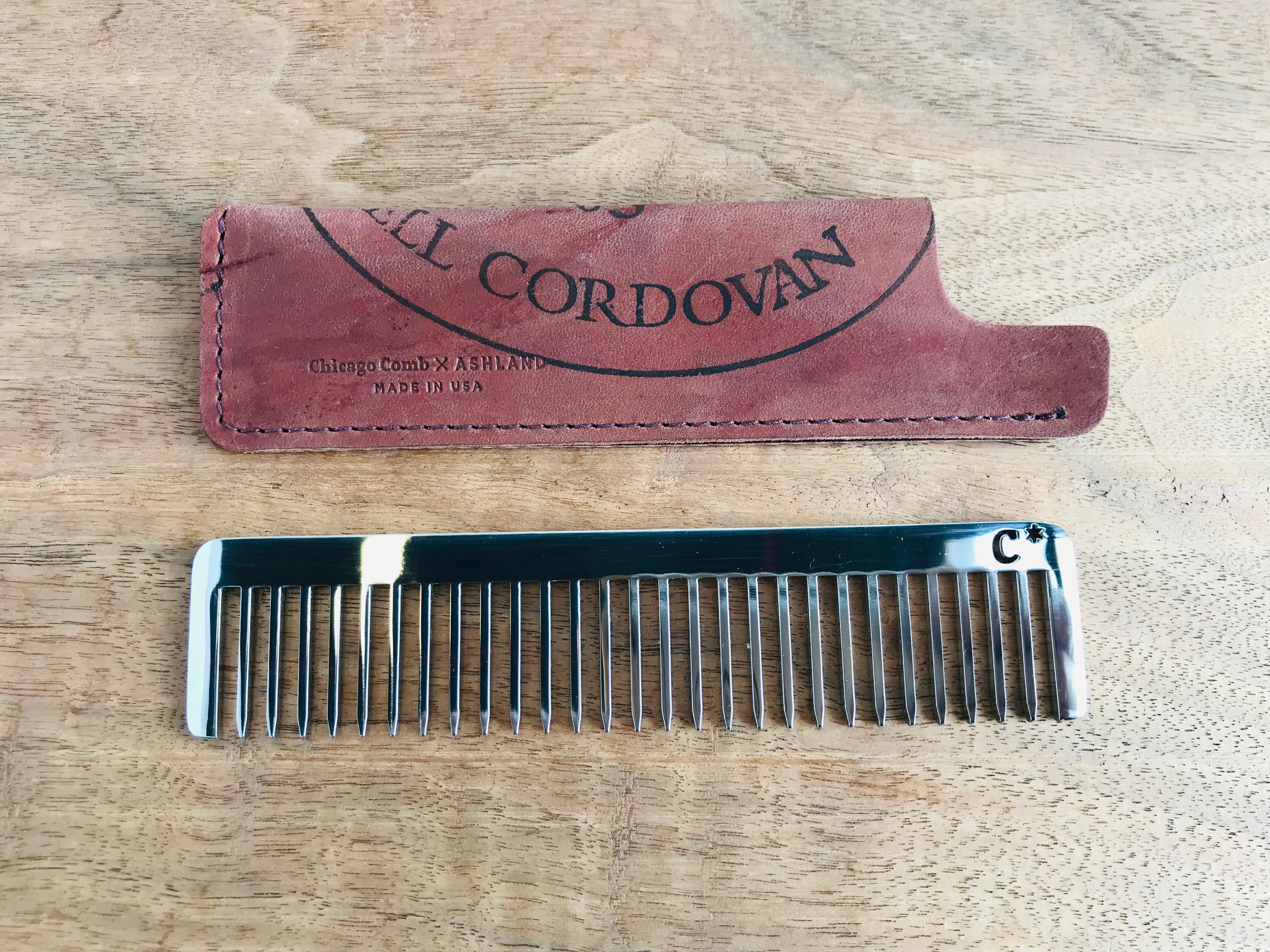 Mirror Stainless Steel Model 5 - Chicago Comb