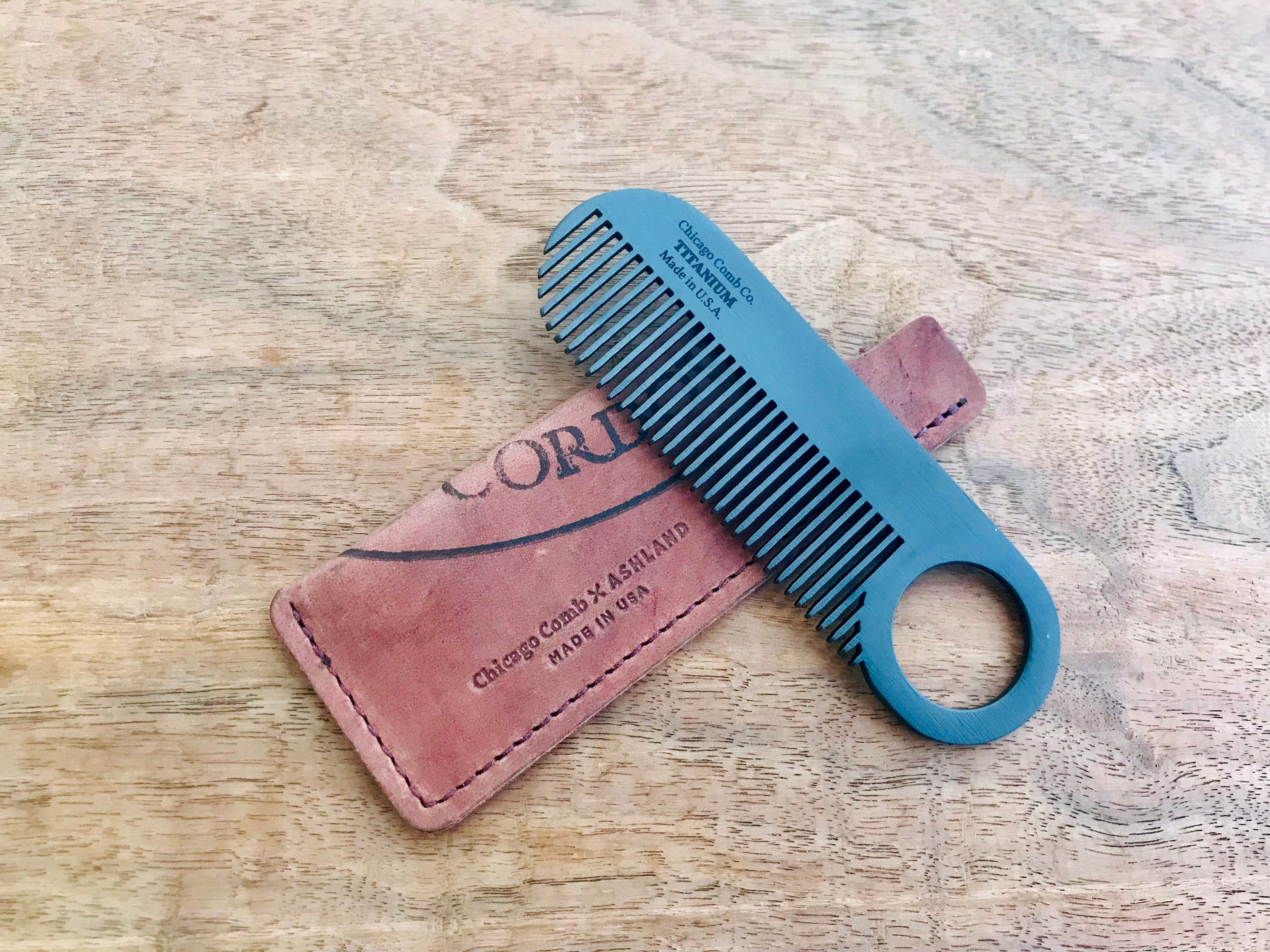 Model No. 2 Black Titanium - Chicago Comb