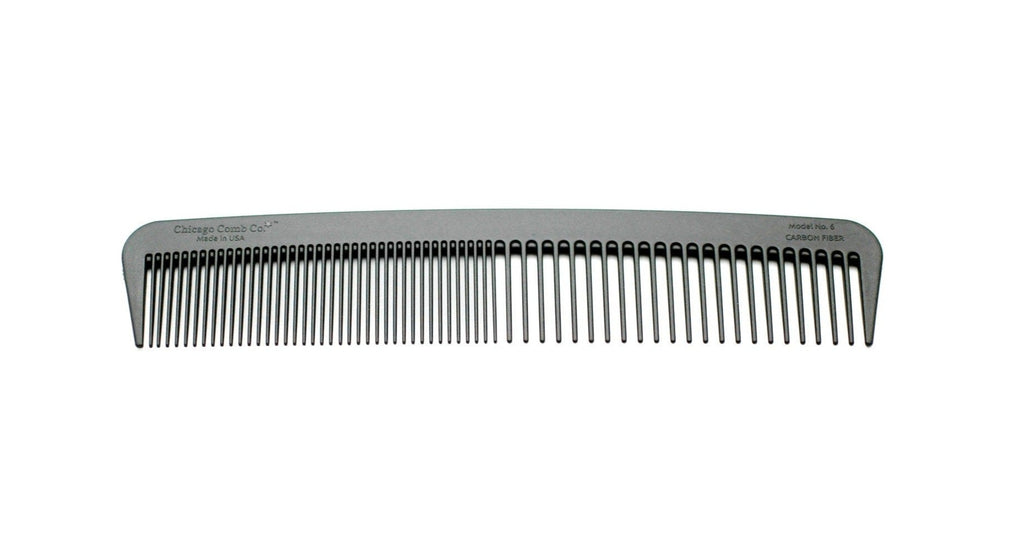 Carbon Fiber Model 6 - Chicago Comb