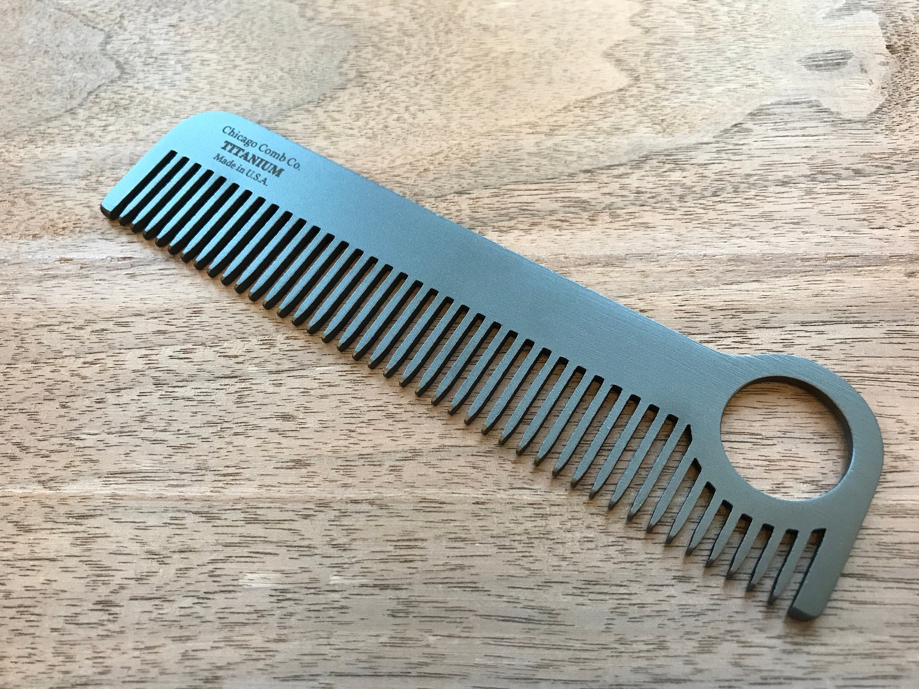 Model № 1 Black Titanium - Chicago Comb
