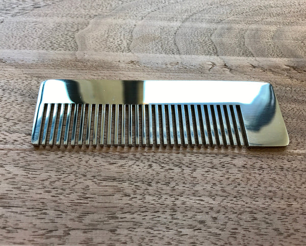 Mirror Stainless Steel Model 4 - Chicago Comb