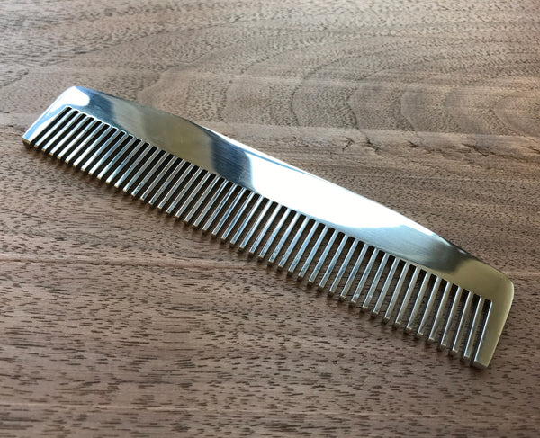 Mirror Stainless Steel Model 3 - Chicago Comb