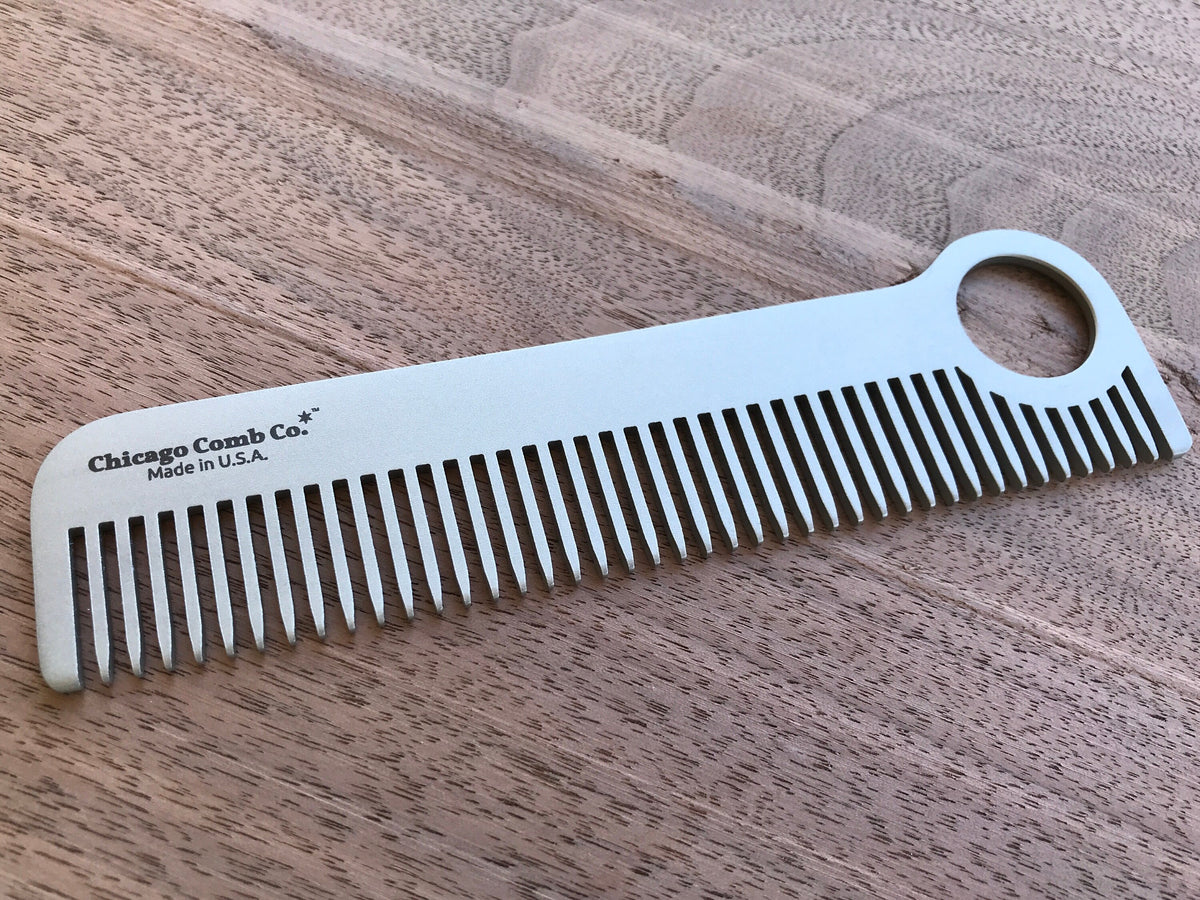 Excellent Comb One Standard Stainless Steel Model 1 - Chicago Comb