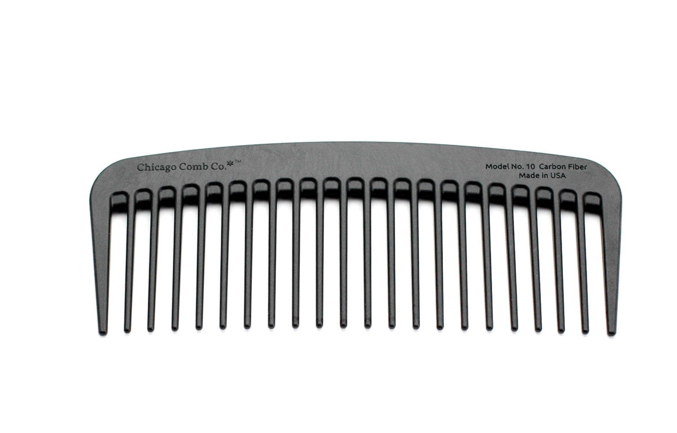 【USA製】シカゴコーム Carbon Fiber Model No. 10 - Chicago Comb