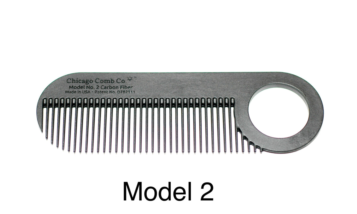 Comb 10 Carbon Fiber Combs - all Ten (10) - Chicago Comb