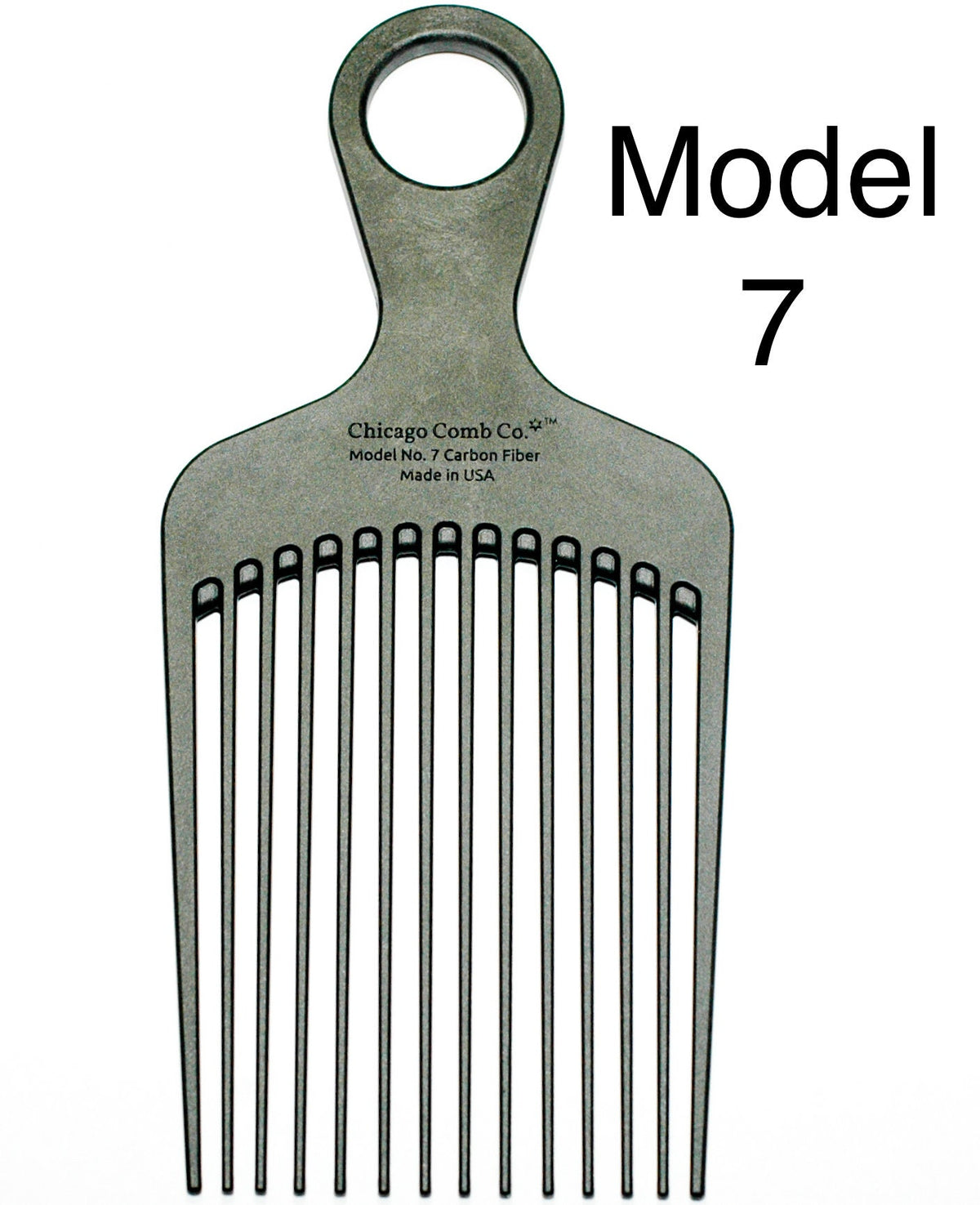 Comb 10 Carbon Fiber Combs - all Ten (10) - Chicago Comb