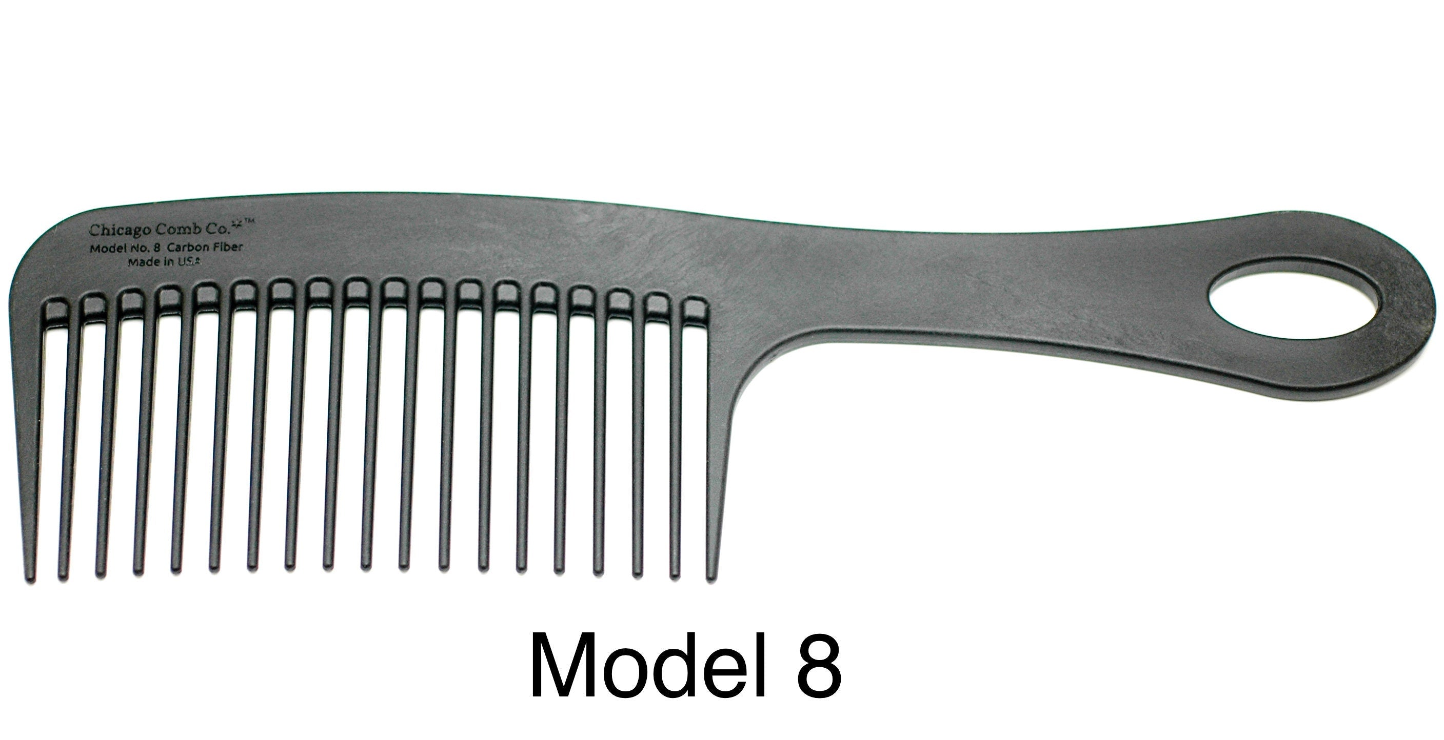 Comb 10 Carbon Fiber Combs - all Ten (10) - Chicago Comb