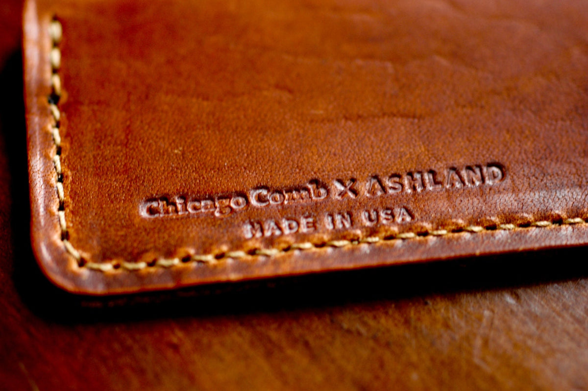 Sheath - English Tan Horween Leather