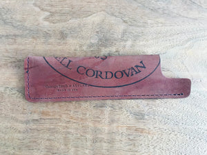 Sheath - Horween Reverse Shell Cordovan Color 8