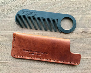 Model 2 Carbon Fiber + Horween Leather Sheath (4 Styles)