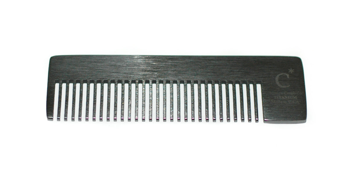 Titanium Combs (Slightly Imperfect) - Chicago Comb